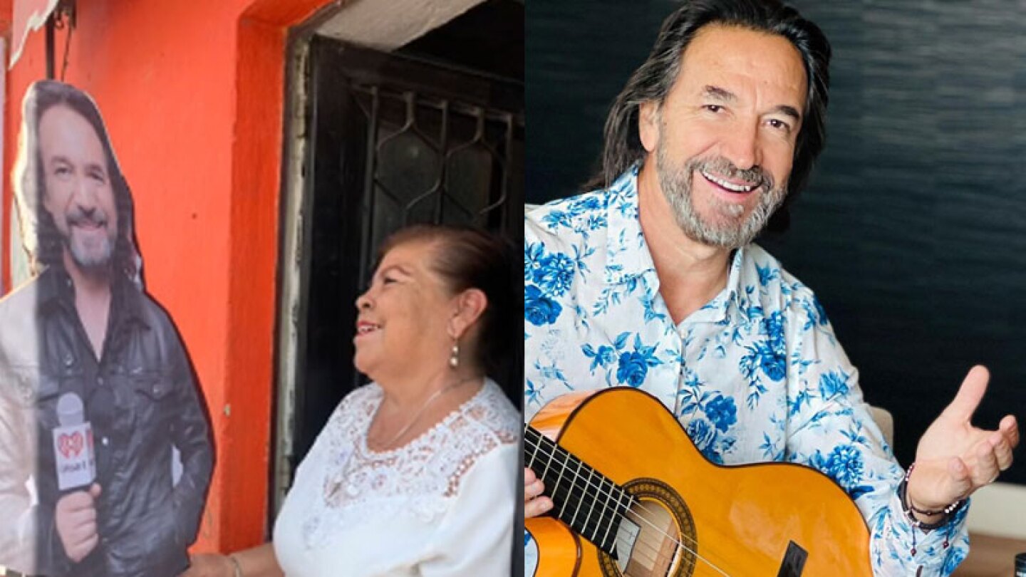 El Buki dedica mensaje a abuelita que le regalaron a su doble de cartón