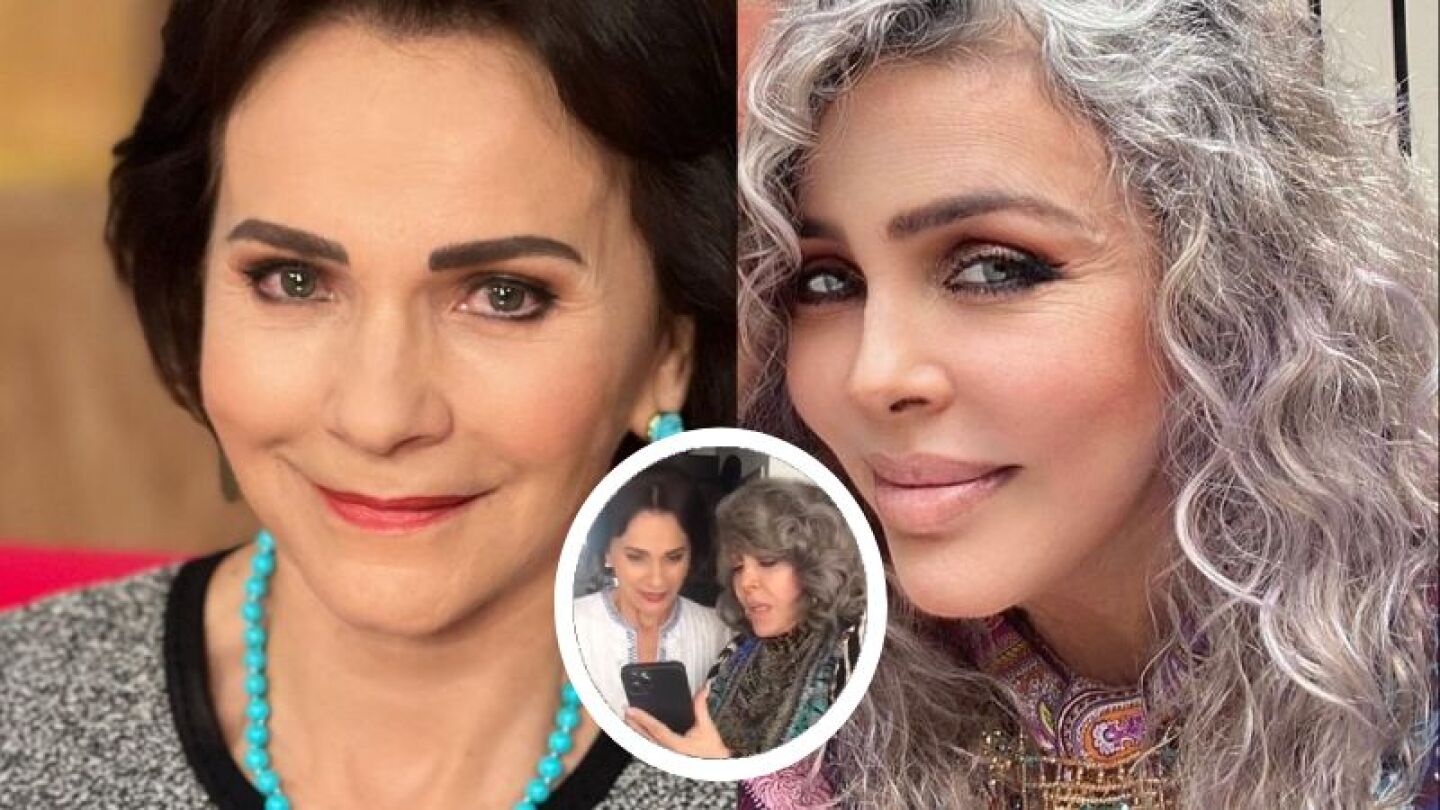 Verónica Castro enseña a Pati Chapoy a usar filtros; las critican en redes