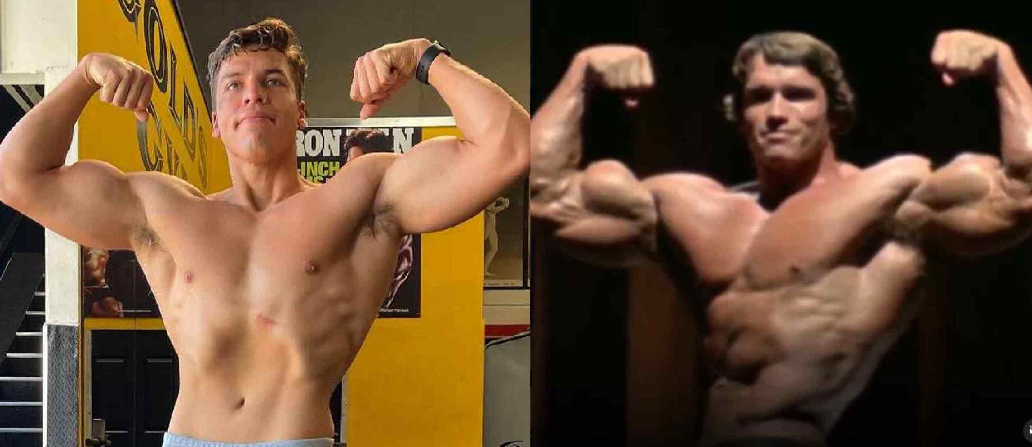 Hijo Arnold Schwarzenegger sigue pasos fisicoculturismo