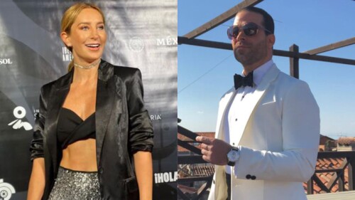 Geraldine Bazán y Alejandro Nones en el concierto de Coldplay