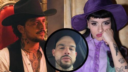 Emiliano Aguilar se burla de Nodal tras ser ventilado por Cazzu