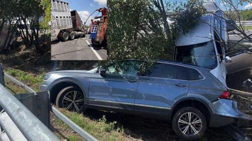 ACCIDENTE EN LA MEXICO-QUERETARO