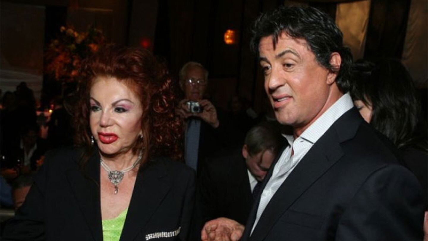 Mamá de Sylvester Stallone.
