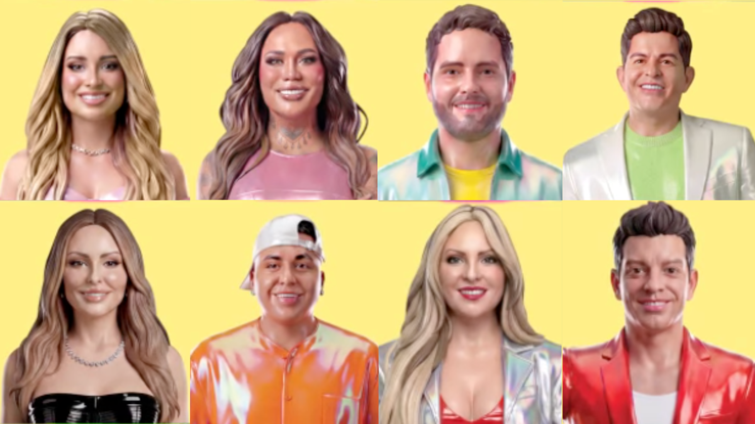 Últimos 8 participantes de La casa de los famosos México 2026