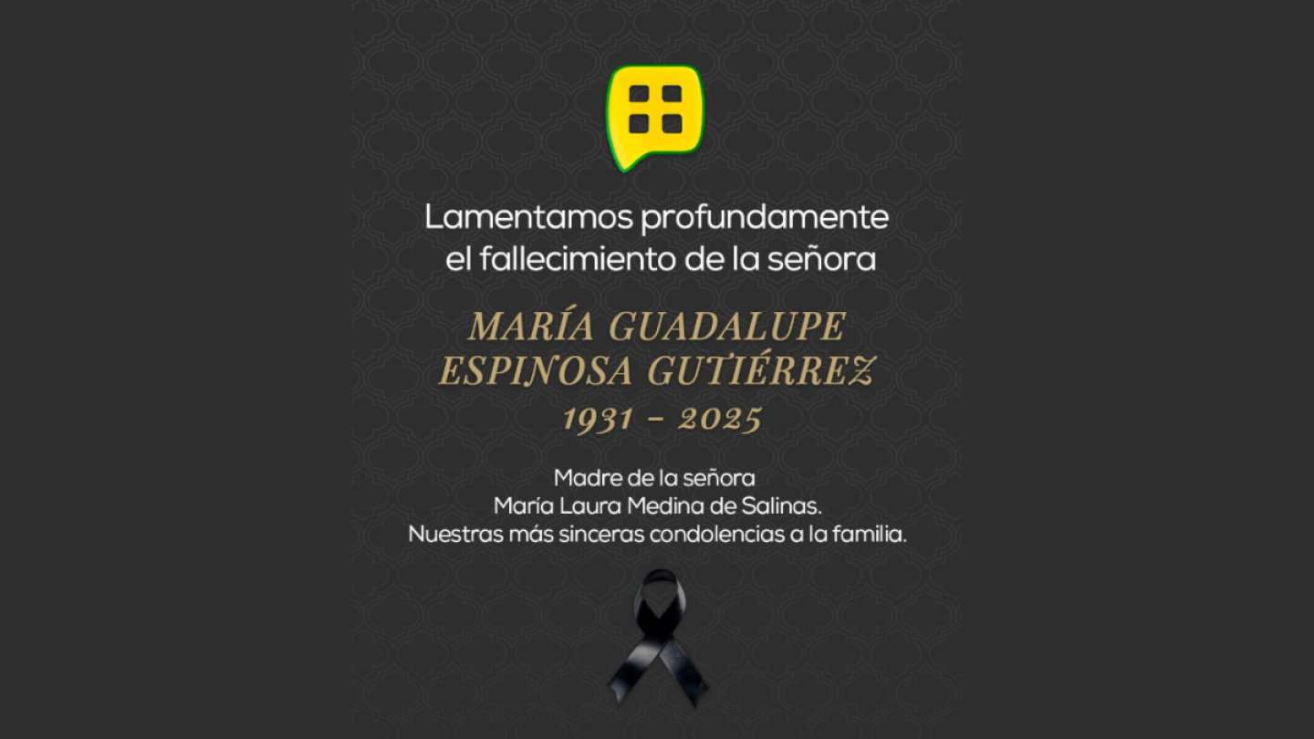 Muere mamá de la esposa de Ricardo Salinas Pliego