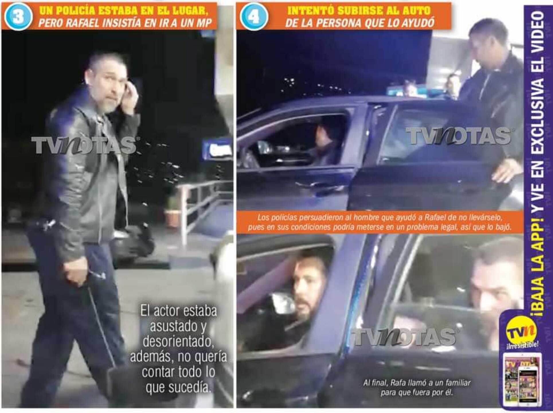 Rafael Amaya sufre delirios de persecución