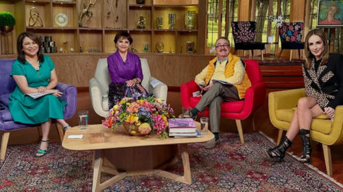 Conductores de Ventaneando se unen al trend de 'Secretaria' de la serie 'Mentiras'