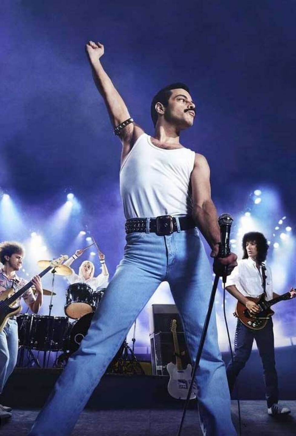 Rami Malek interpretó a Fredy Mercury en el 2018