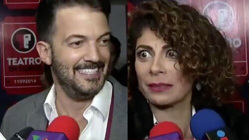 Fer del Solar ya no lo oculta y así presentó a su nueva novia ante la prensa