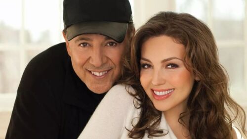 Thalía y Tommy Mottola