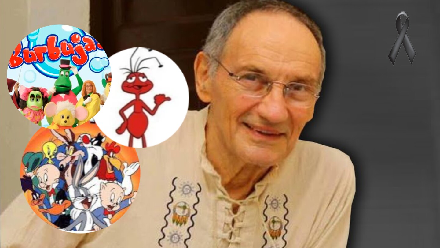 Murió Álvaro Carcaño voz en El show de la Pantera Rosa y actor de Odisea Burbujas
