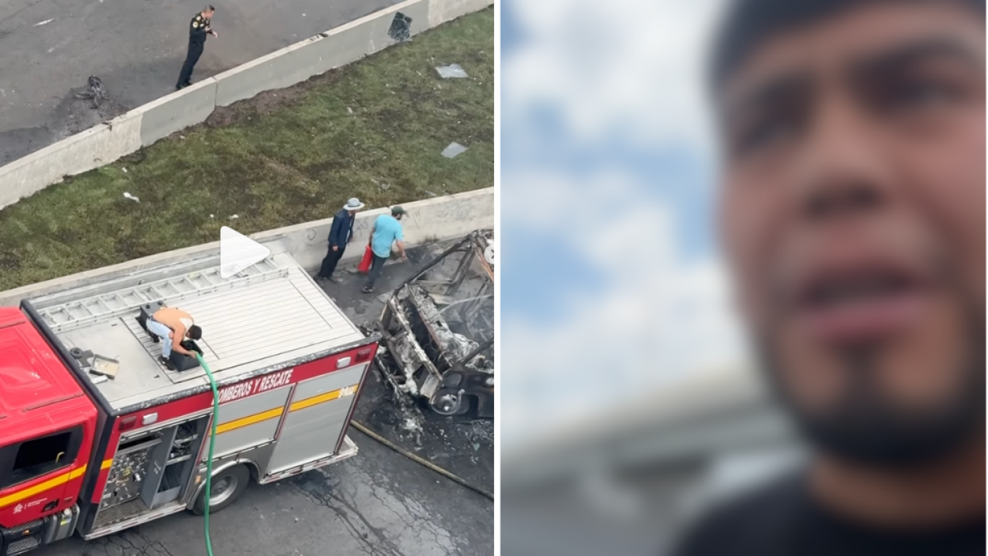 El influencer Juan Luis Cervantes estuvo en la explosión de la pipa de Iztapalapa