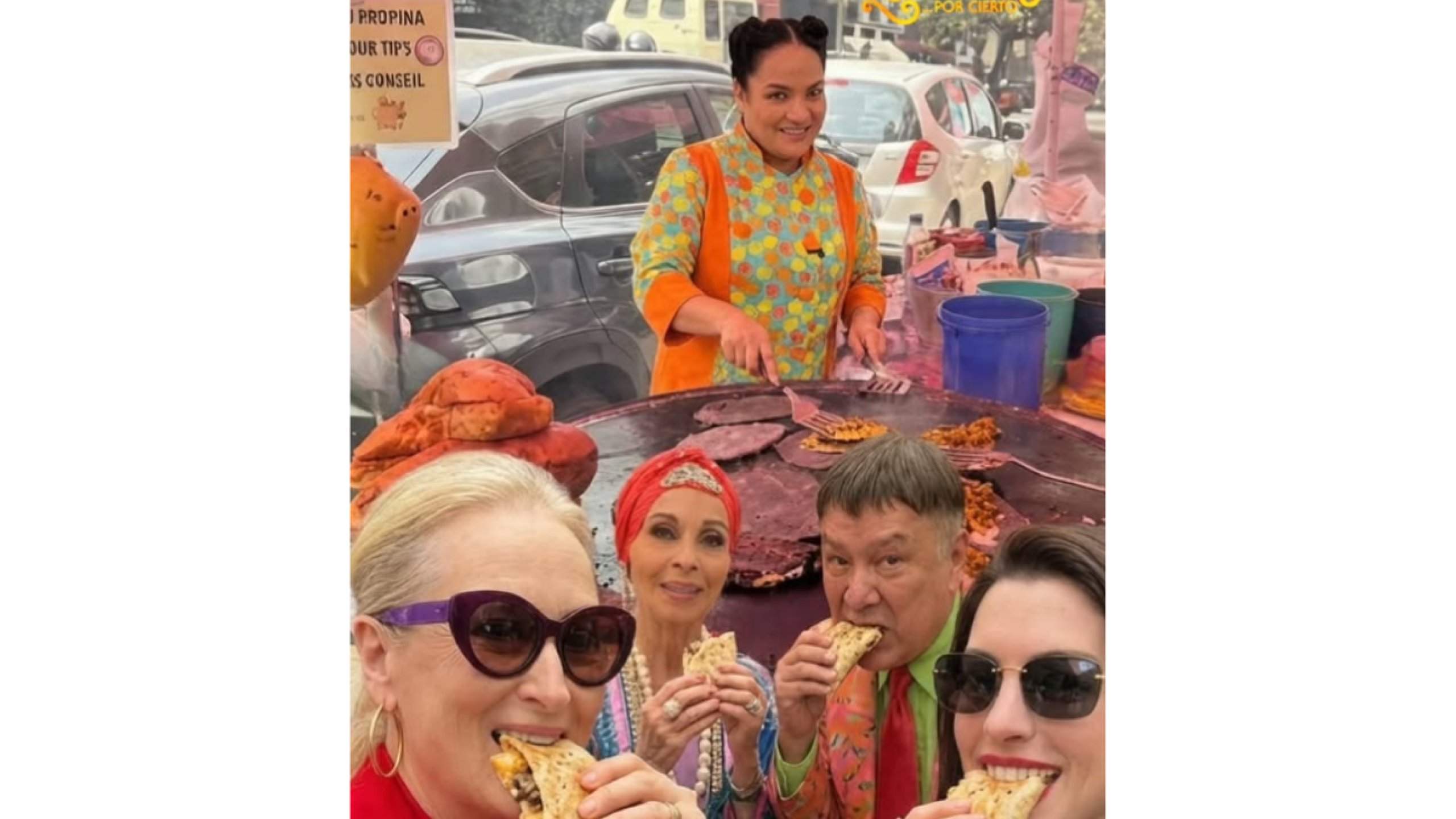 Riquísimos por cierto con Anne Hathaway y Meryl Streep