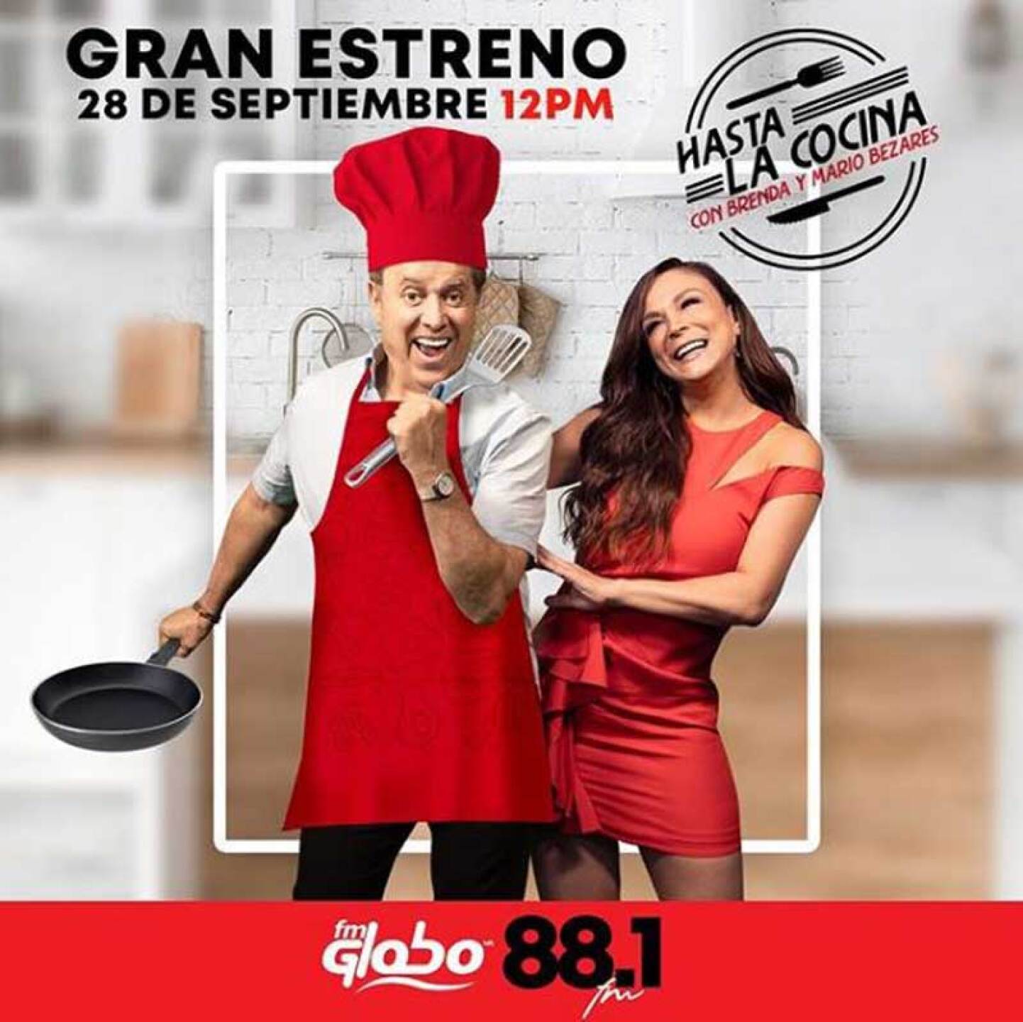 La pareja está feliz.