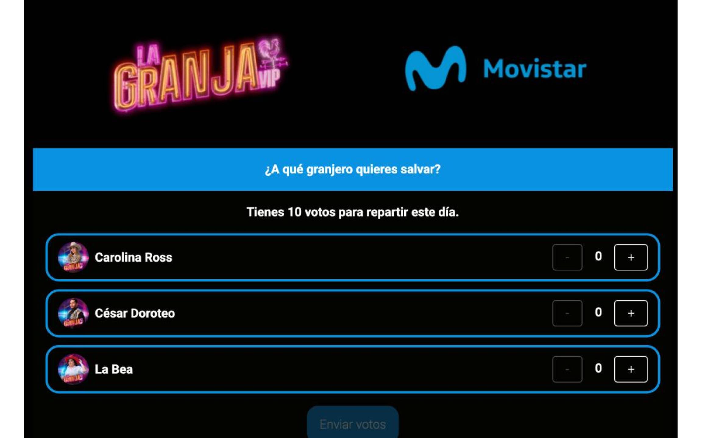 ¿Cómo votar en La granja VIP?