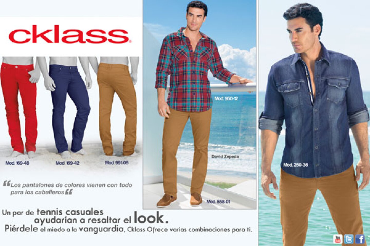 'Look' casual para hombres al estilo CKLASS.