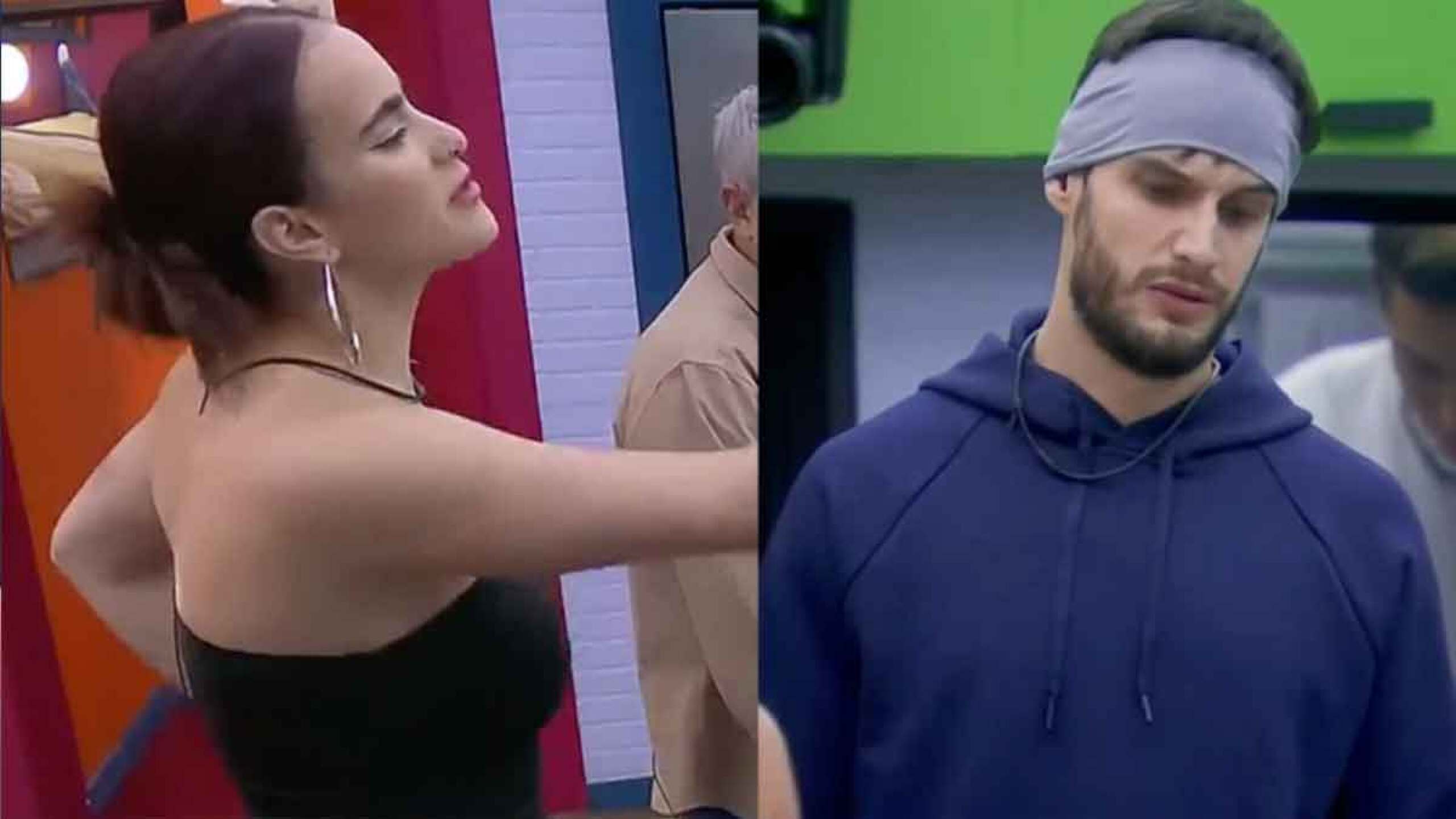 Gala Montes, Adrián Marcelo polémica