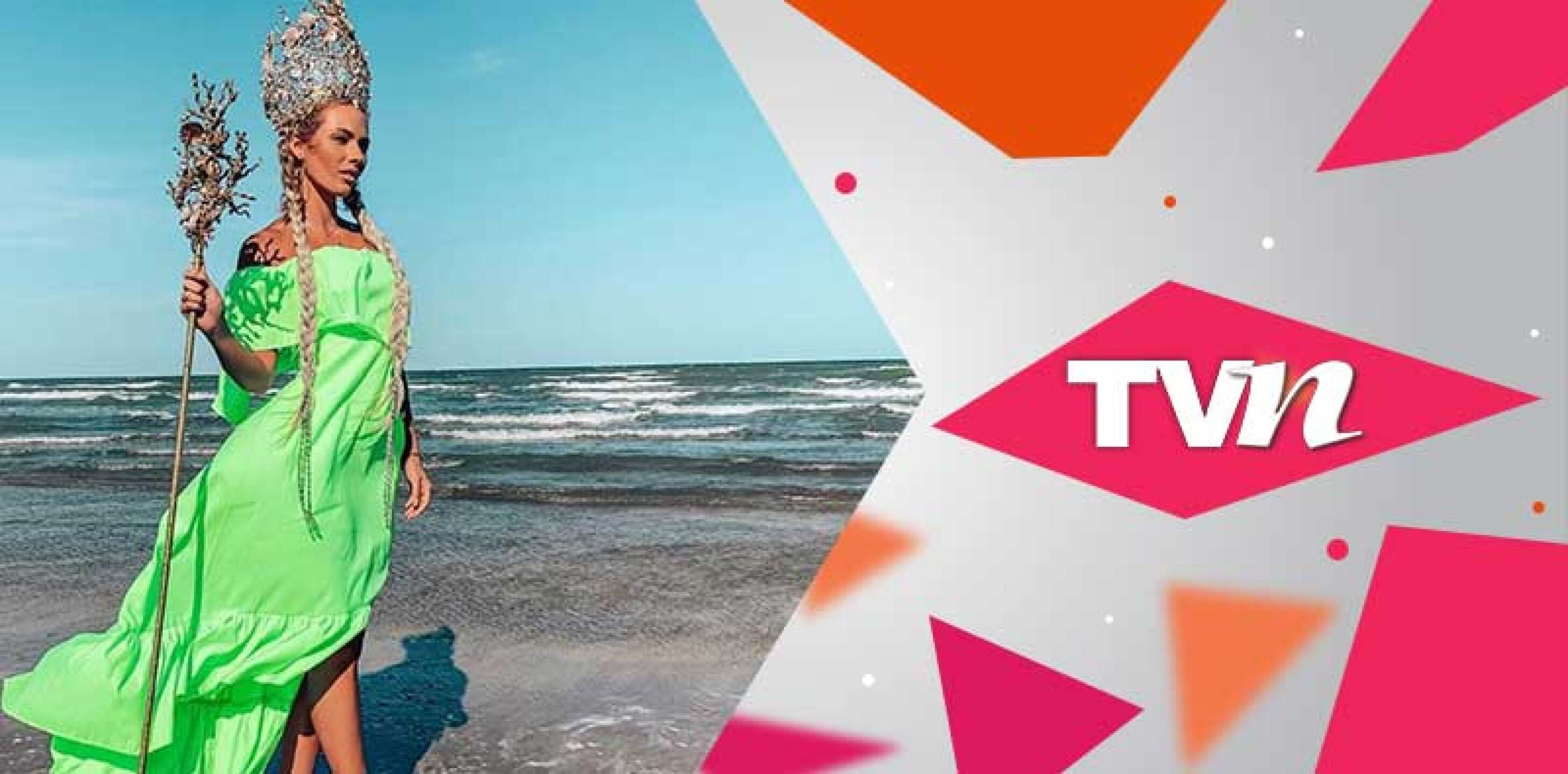 Irina convivió con turistas en la playa de Bagdag.