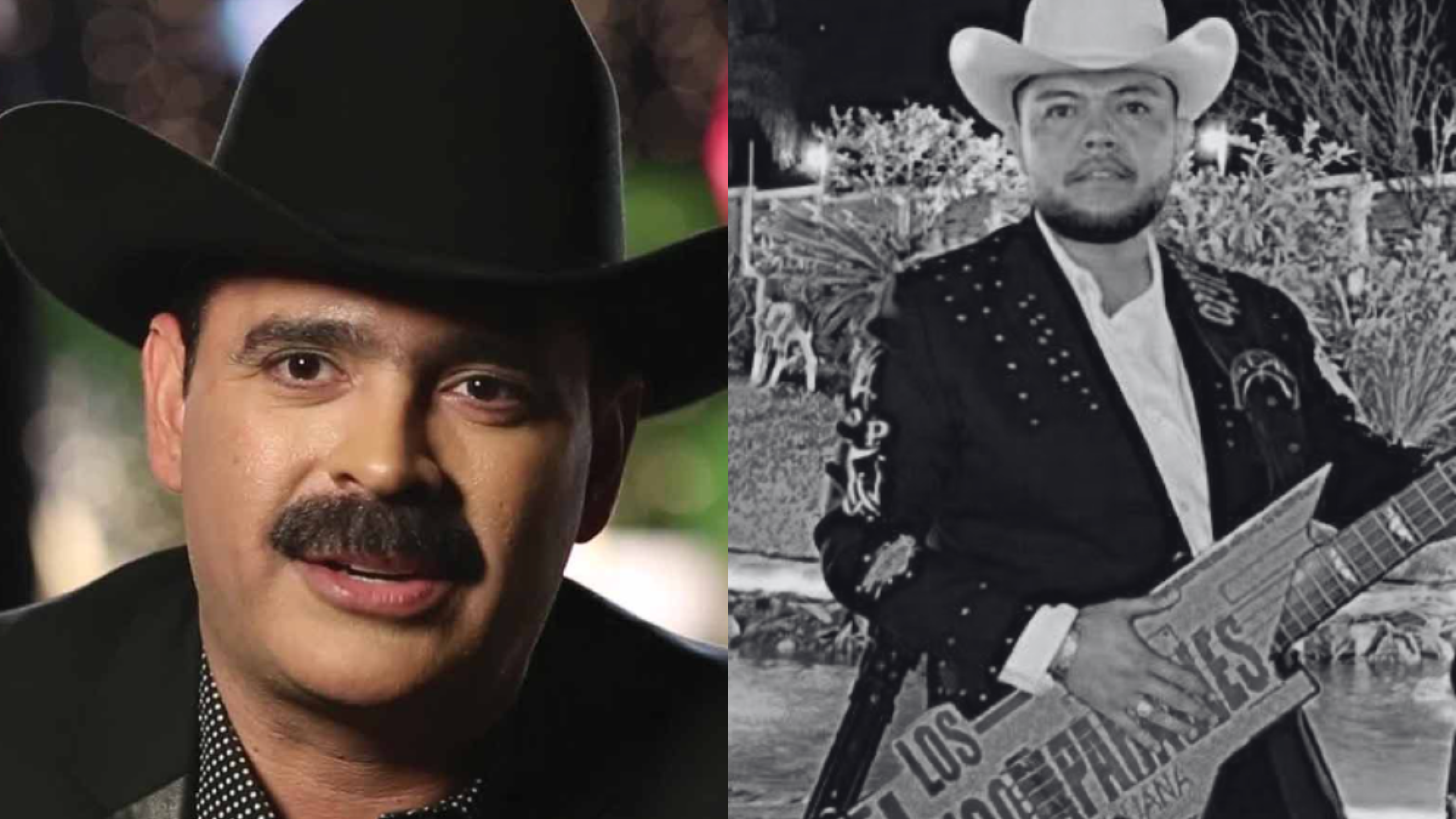 Mario Quintero, líder de Los Tucanes de Tijuana, se despide de su sobrino Eleuterio Tello Jr.