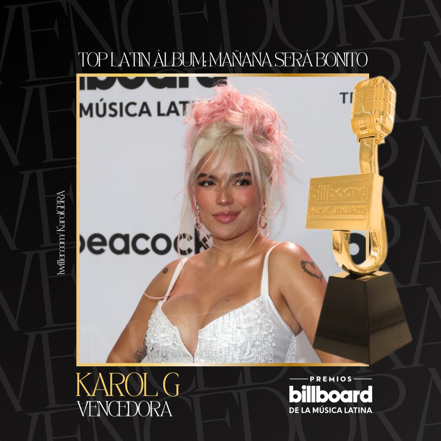 Karol G Ganadora