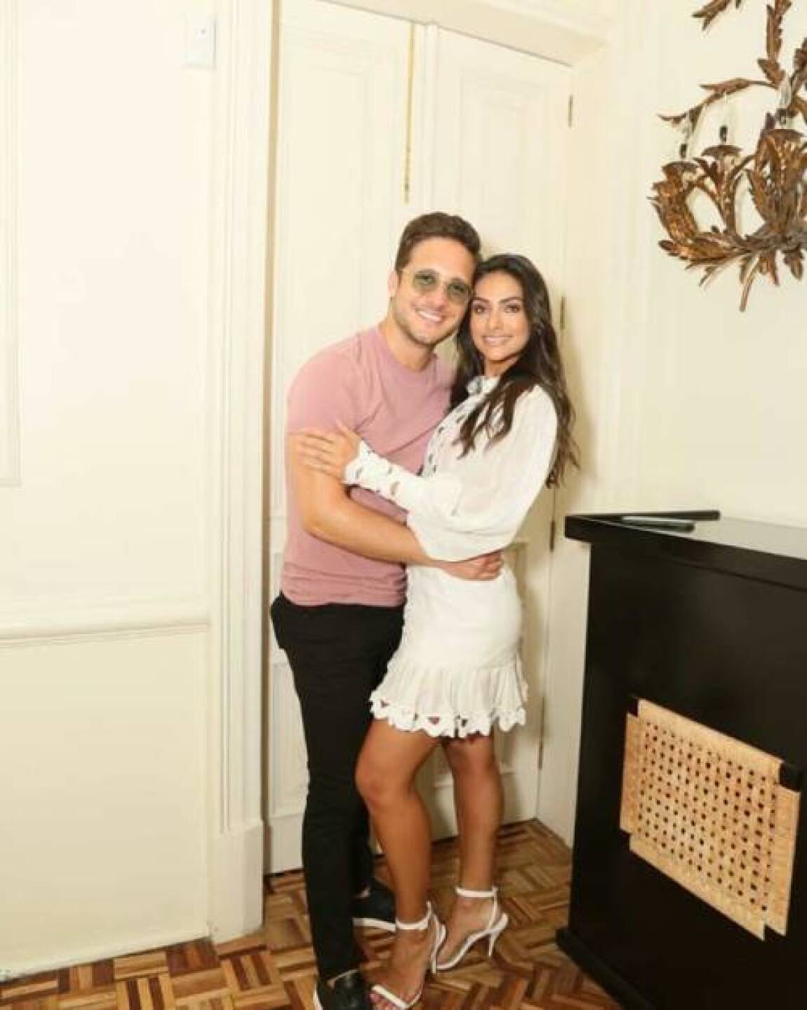 Renata y Diego juntos