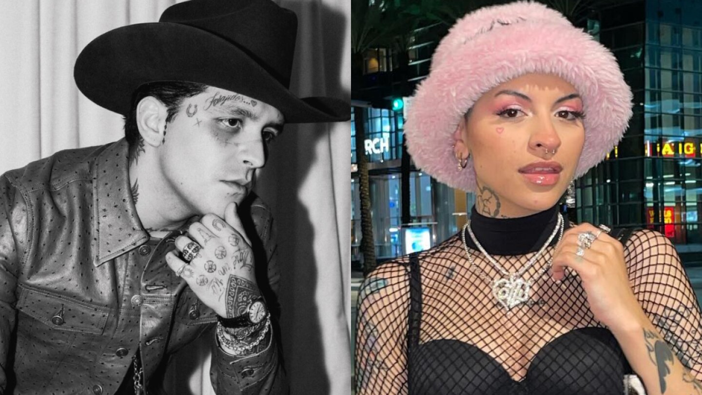 Christian Nodal y Cazzu