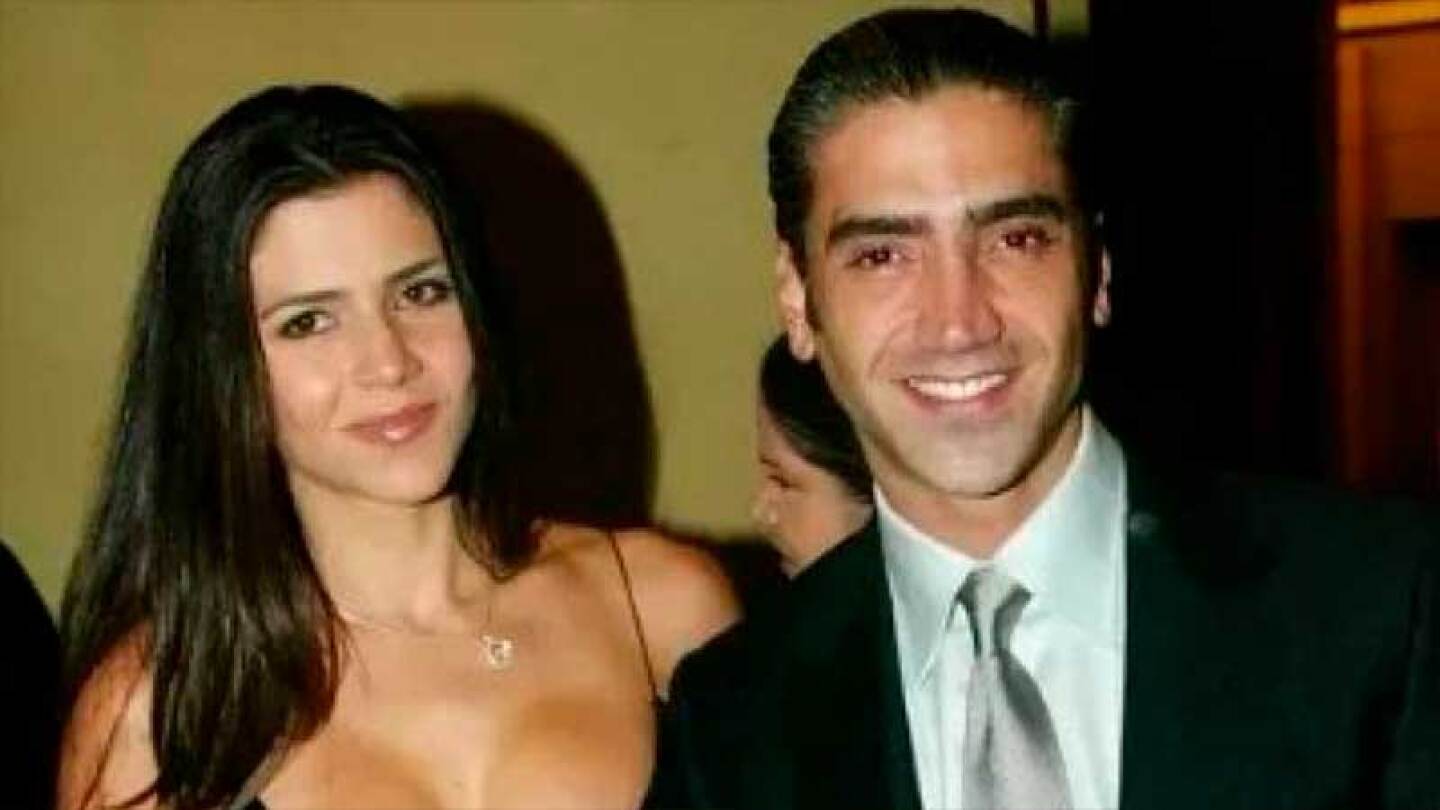 Alejandro Fernández y América Guinart fueron pareja