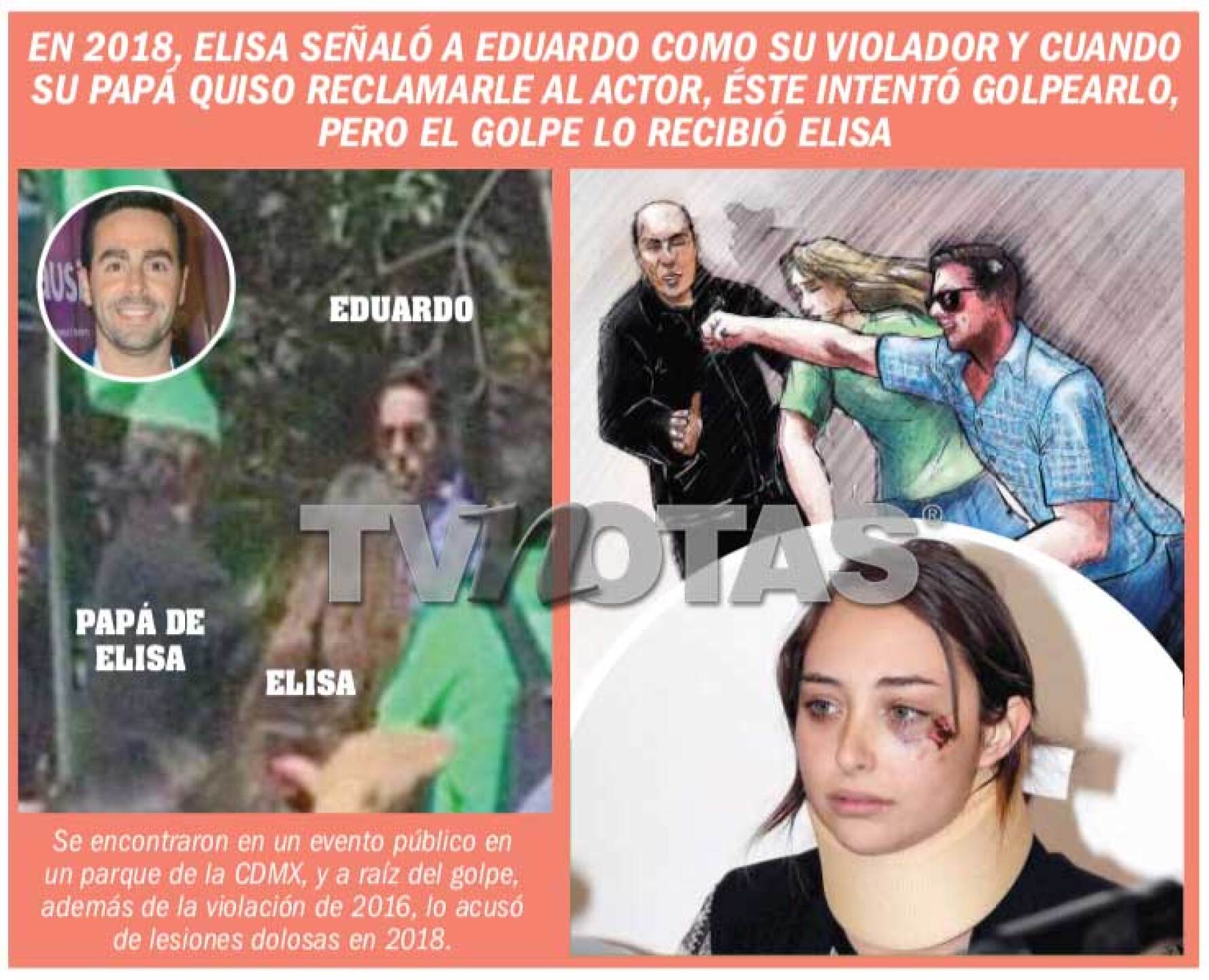 elisa vicedo esposo 5 años abuso eduardo carabajal vida intimidad acuerdo