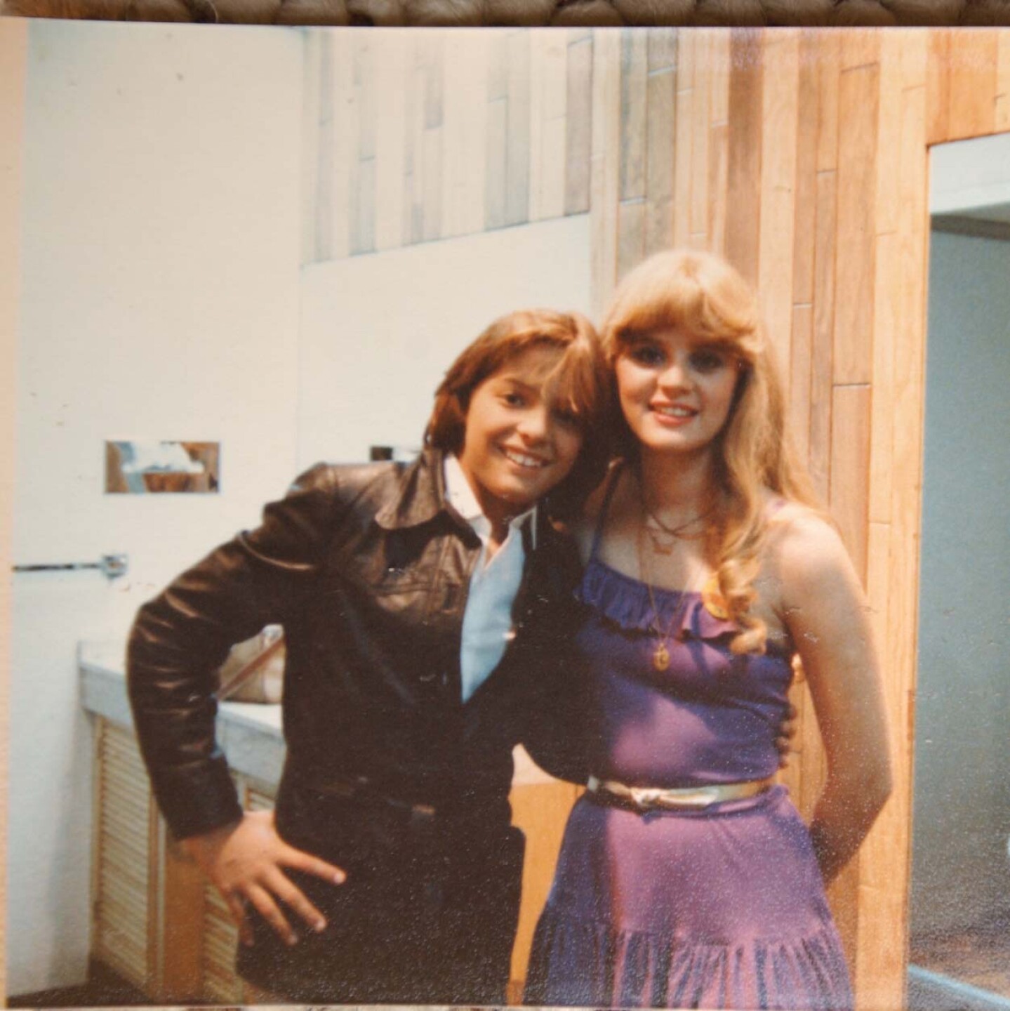 Erika Buenfil y Luis Miguel adolescentes