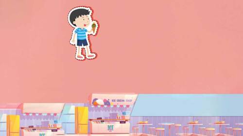 El niño y el helado