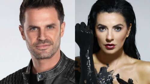 Mark Tacher y Cecilia Galliano