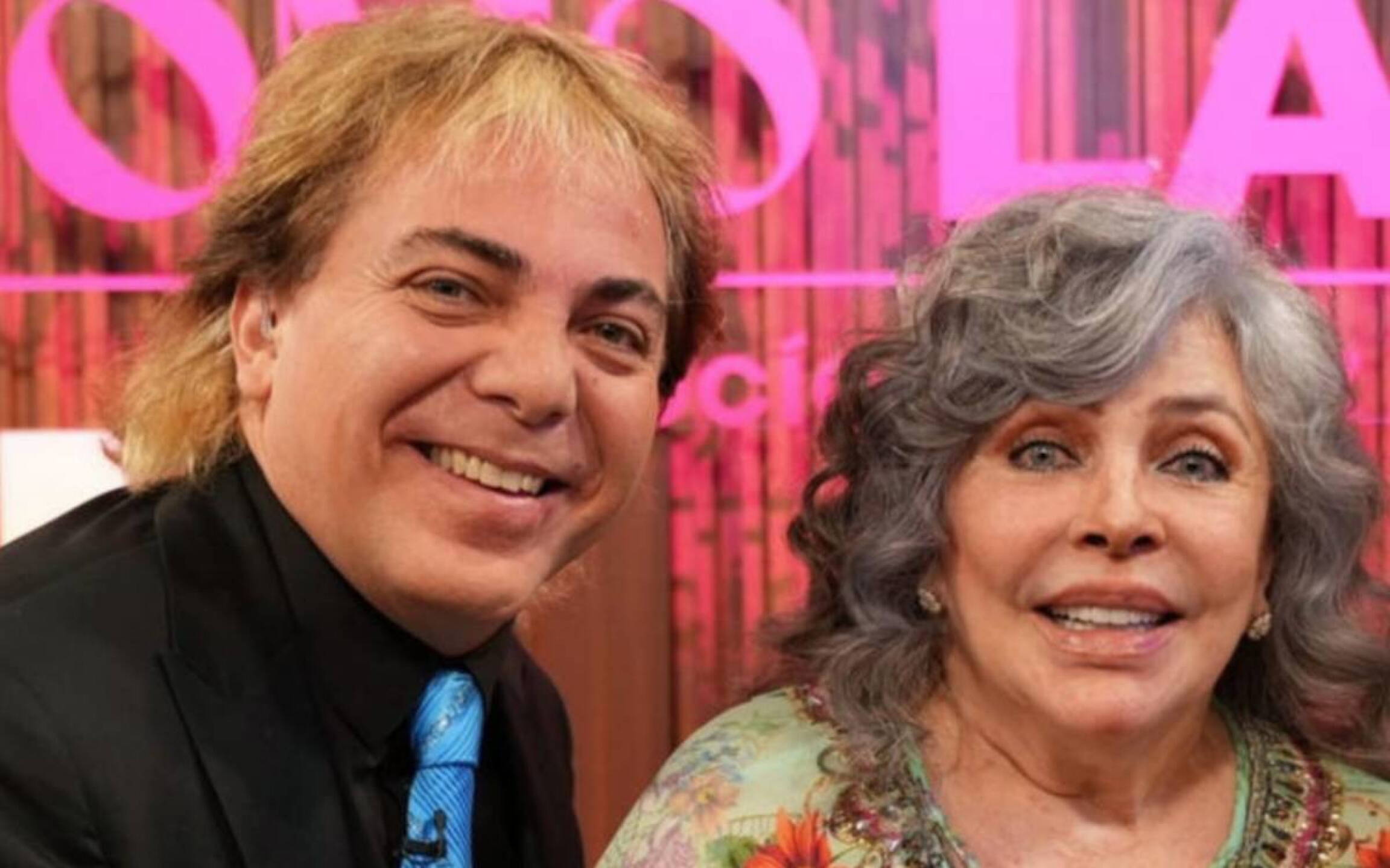 Cristian Castro y su mamá