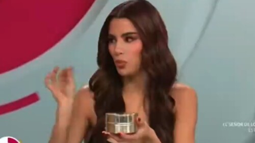 Ariadna Gutiérrez regala cremas