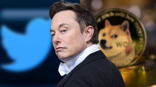 Elon Musk cambia logo de Twitter por el de DogeCoin y sube el valor de la empresa