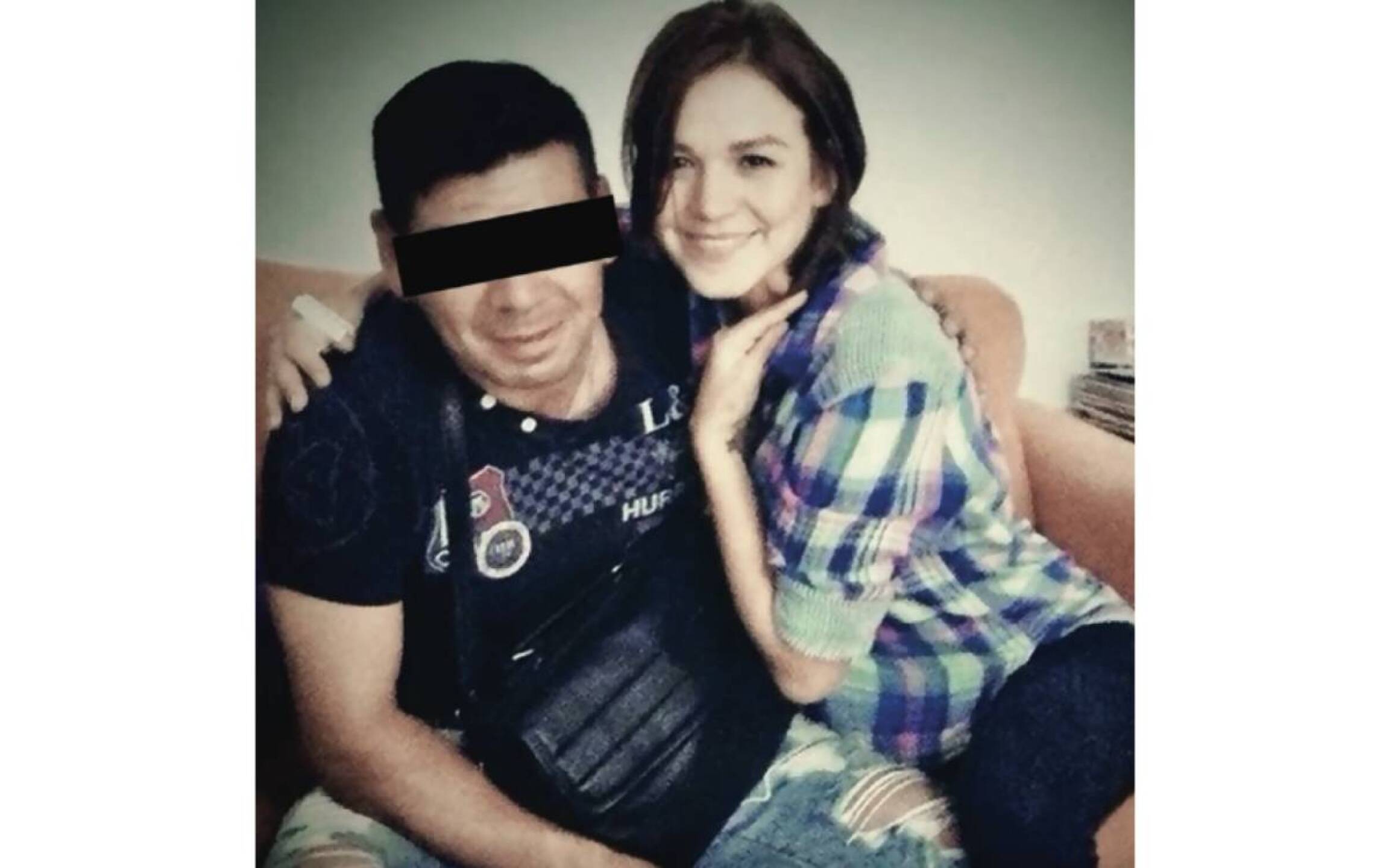 Luz Ramos y su hermano