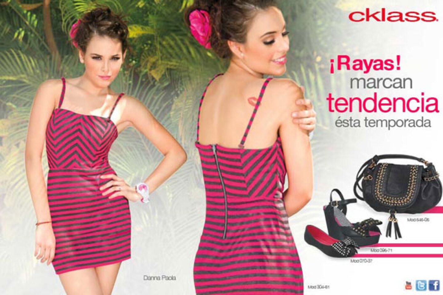 'Outfit' a rayas que marcan tendencia esta temporada.