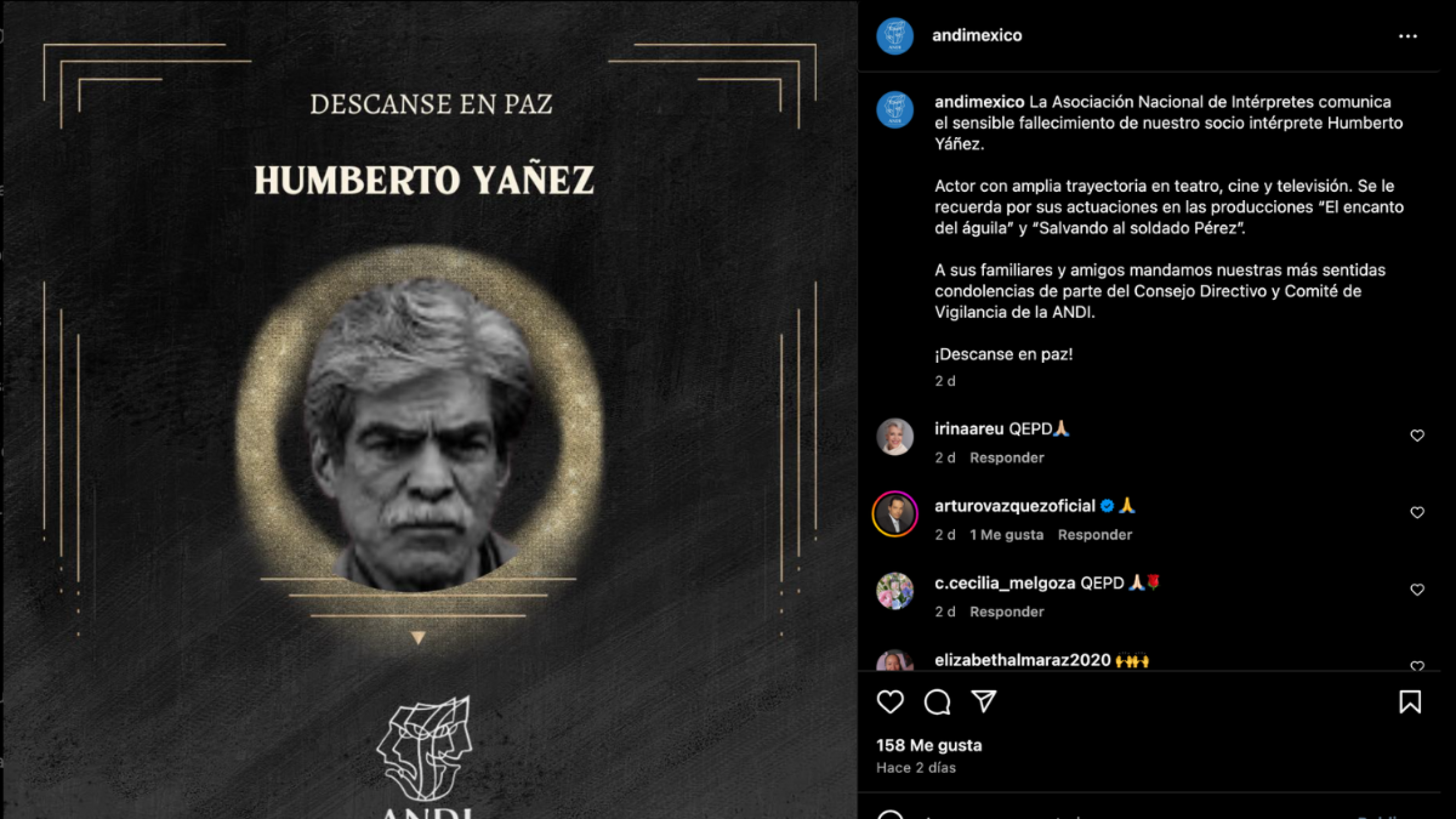 Muere Humberto Yáñez, actor de 'Clase 406'
