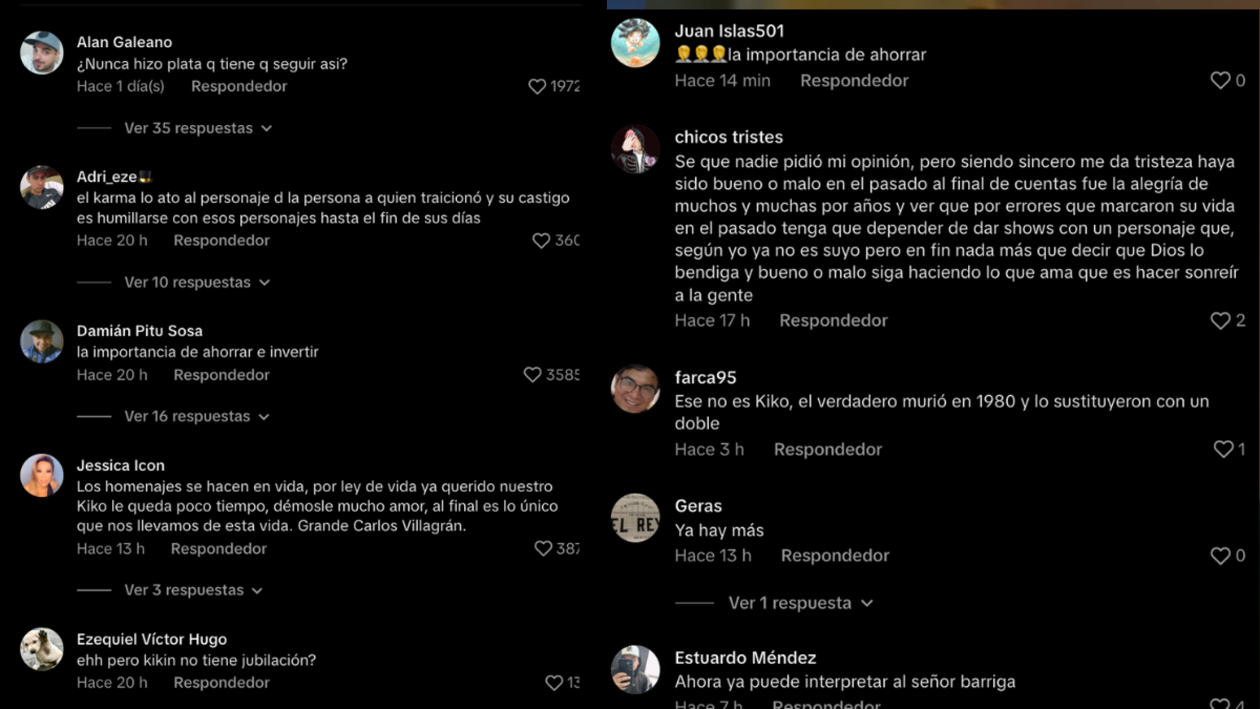 ¿Qué dicen las redes sociales sobre su “última” despedida de Carlos Villagrán como Kiko ?