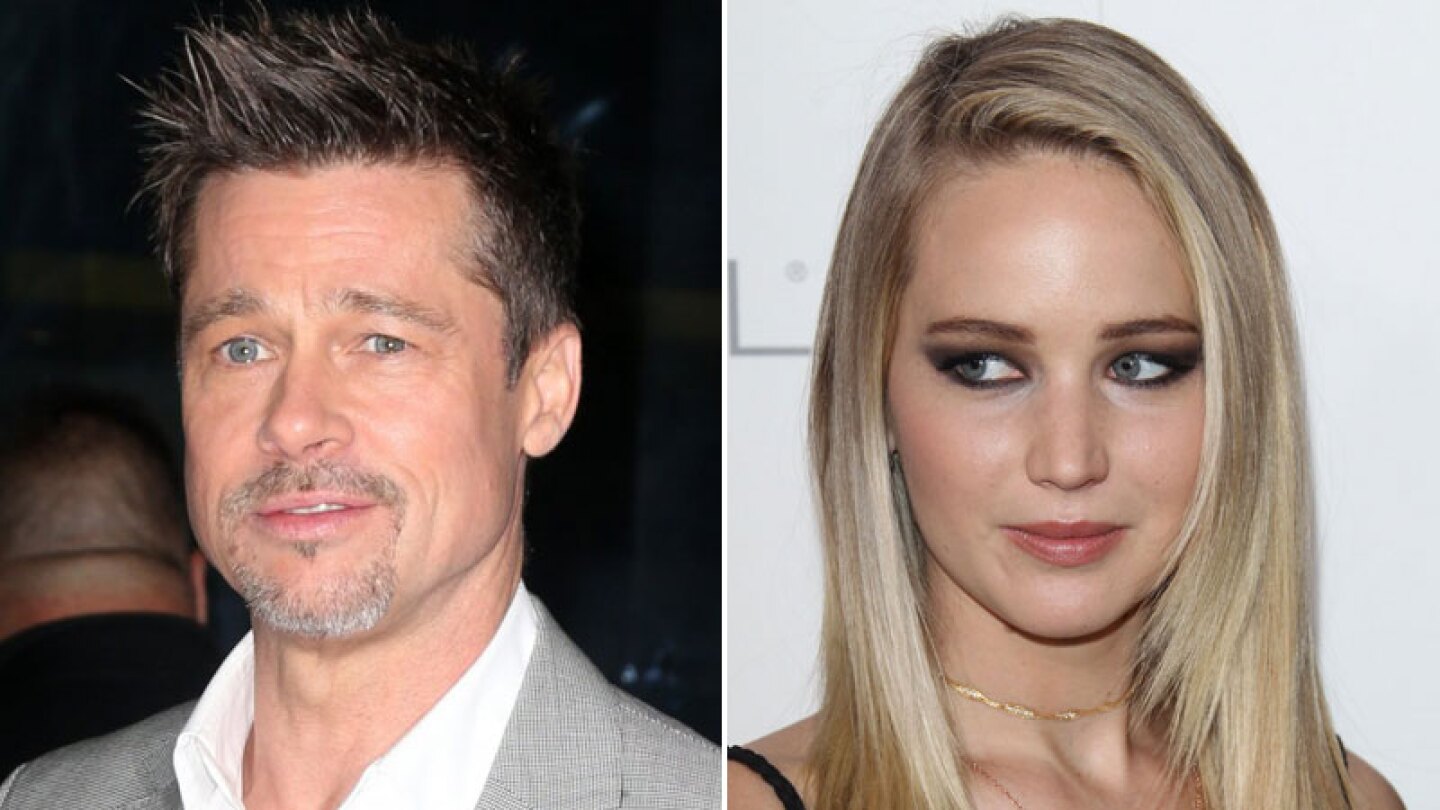 Brad Pitt y Jennifer Lawrence n