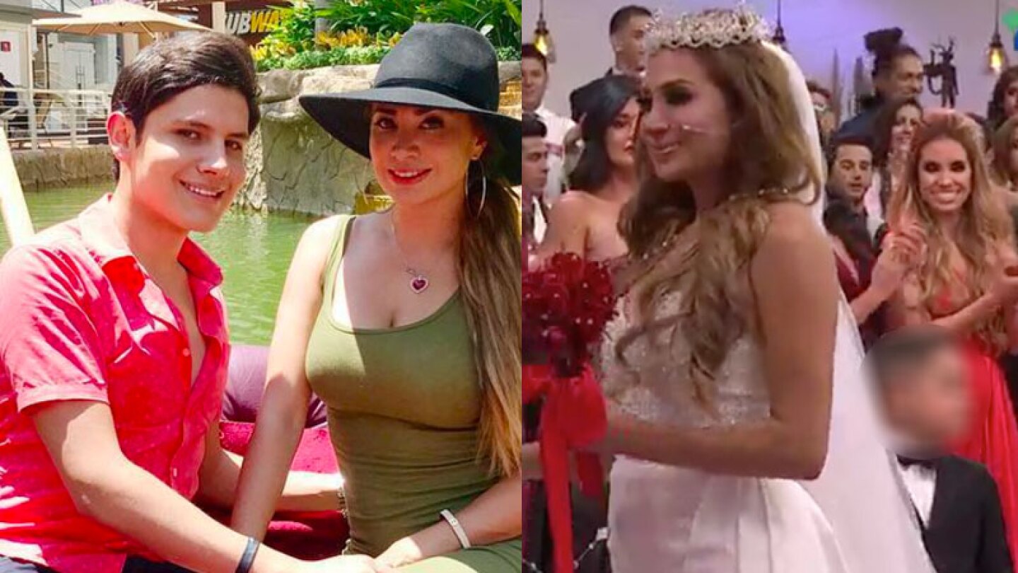 Damaris festeja por partida doble después de su boda con Rorro