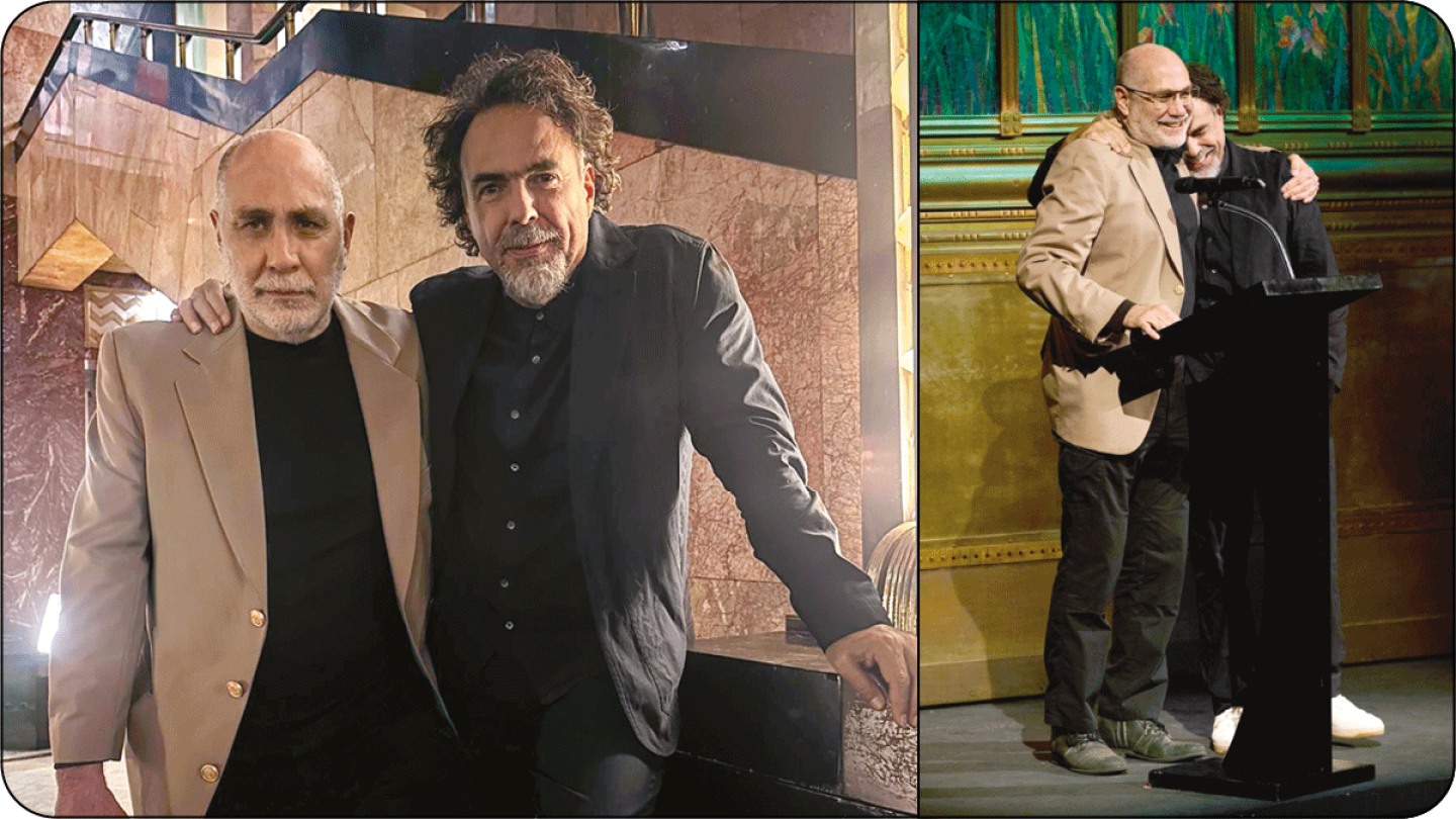 Alejandro González Iñárritu y Guillermo Arriaga