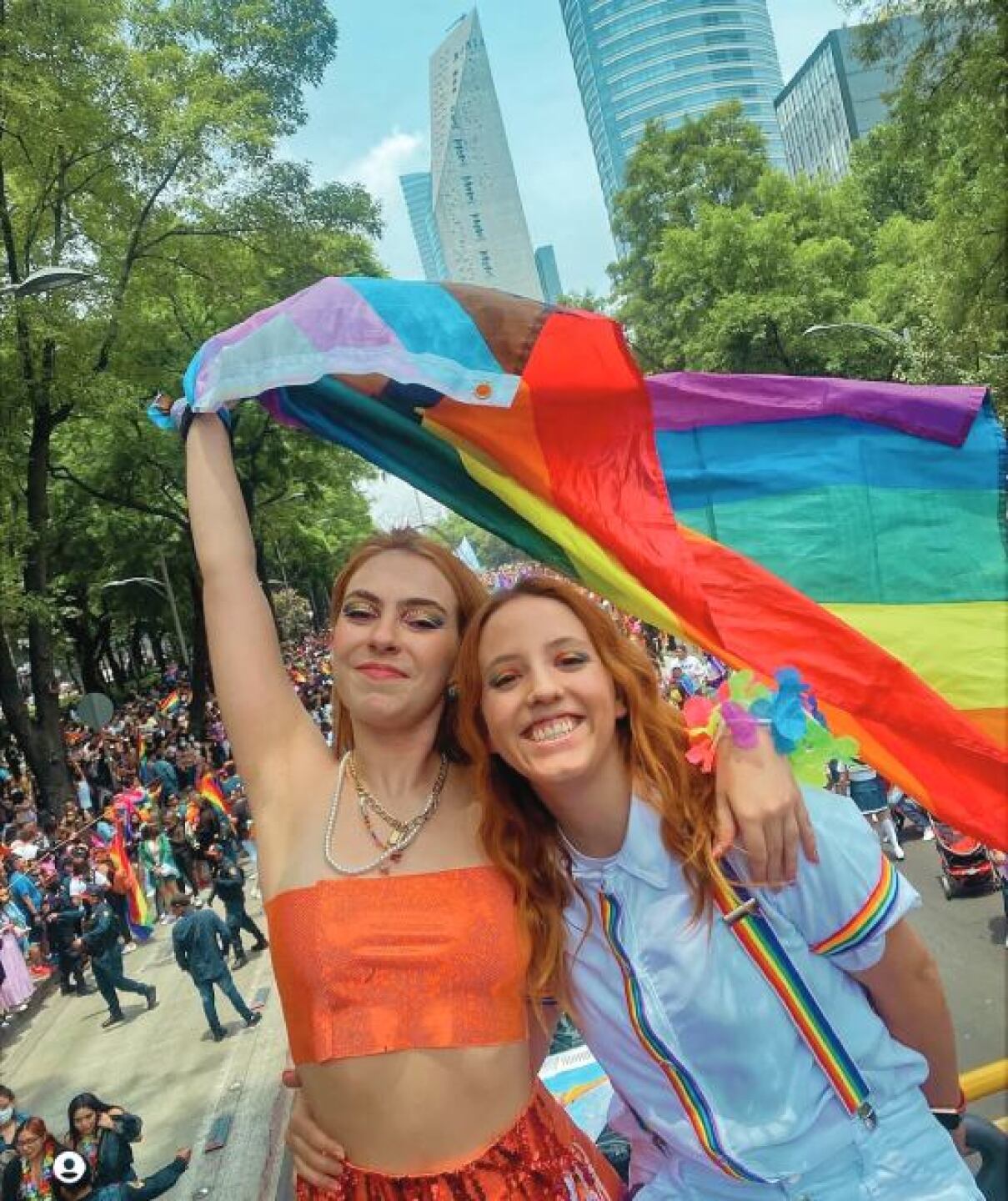 Hijas de Andrea Rodríguez y Pamela Cerdeira