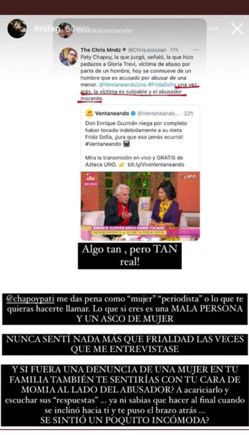 pati chapoy frida sofia tvnotas