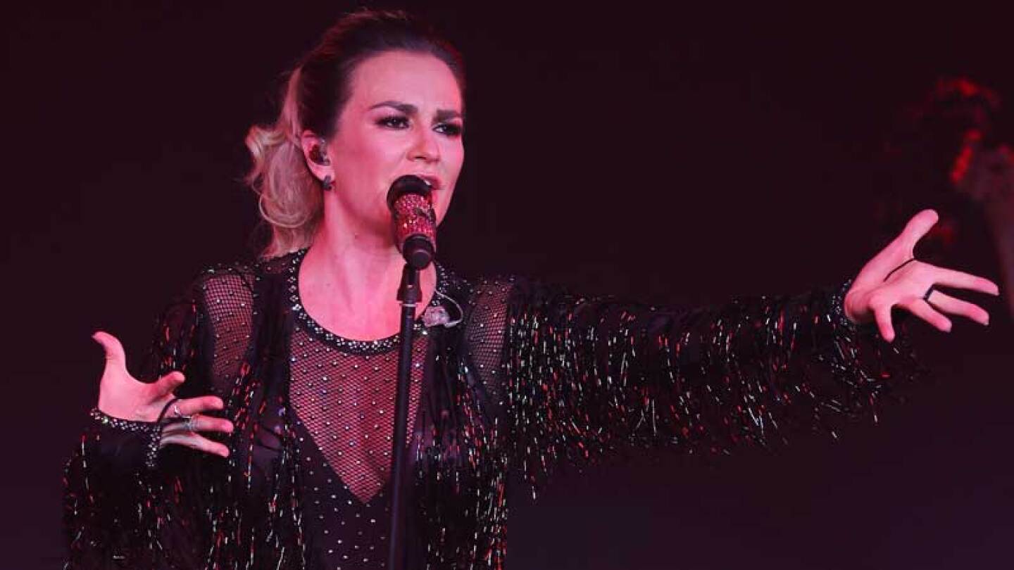 La cantante se ha caracterizado por tener vozarrón.