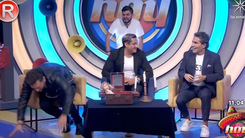 Nicola Porcella y Paula Stanley en Hoy