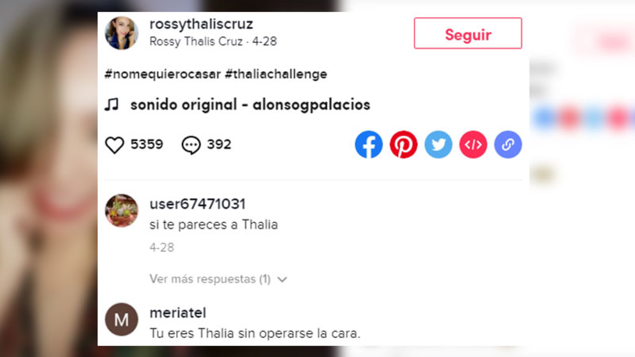 Nadie se salva en Tik Tok.
