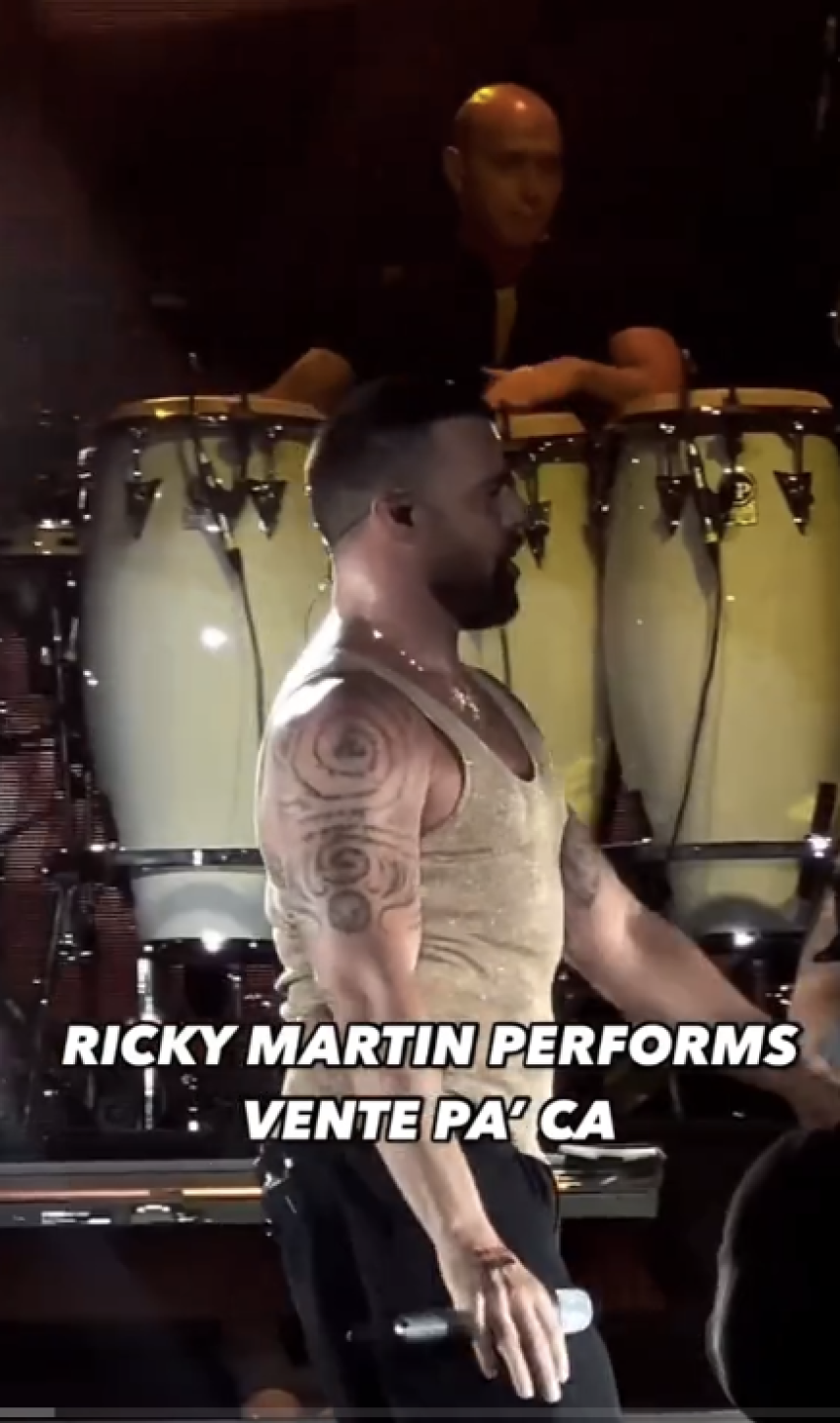 Critican a Ricky Martin por su aumento de peso y fans salen en su defensa