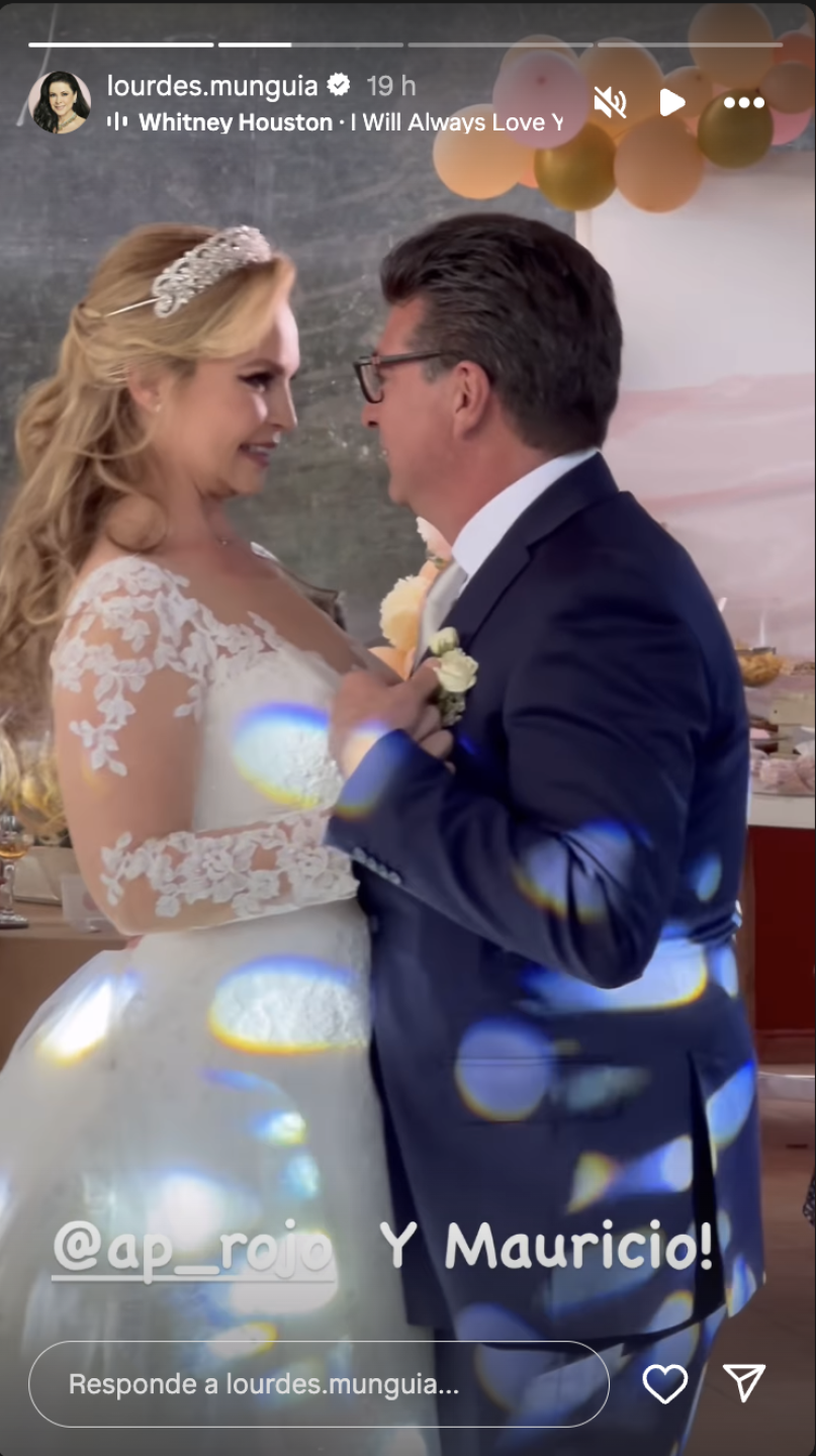 Ana Patricia Rojo se casó este fin de semana