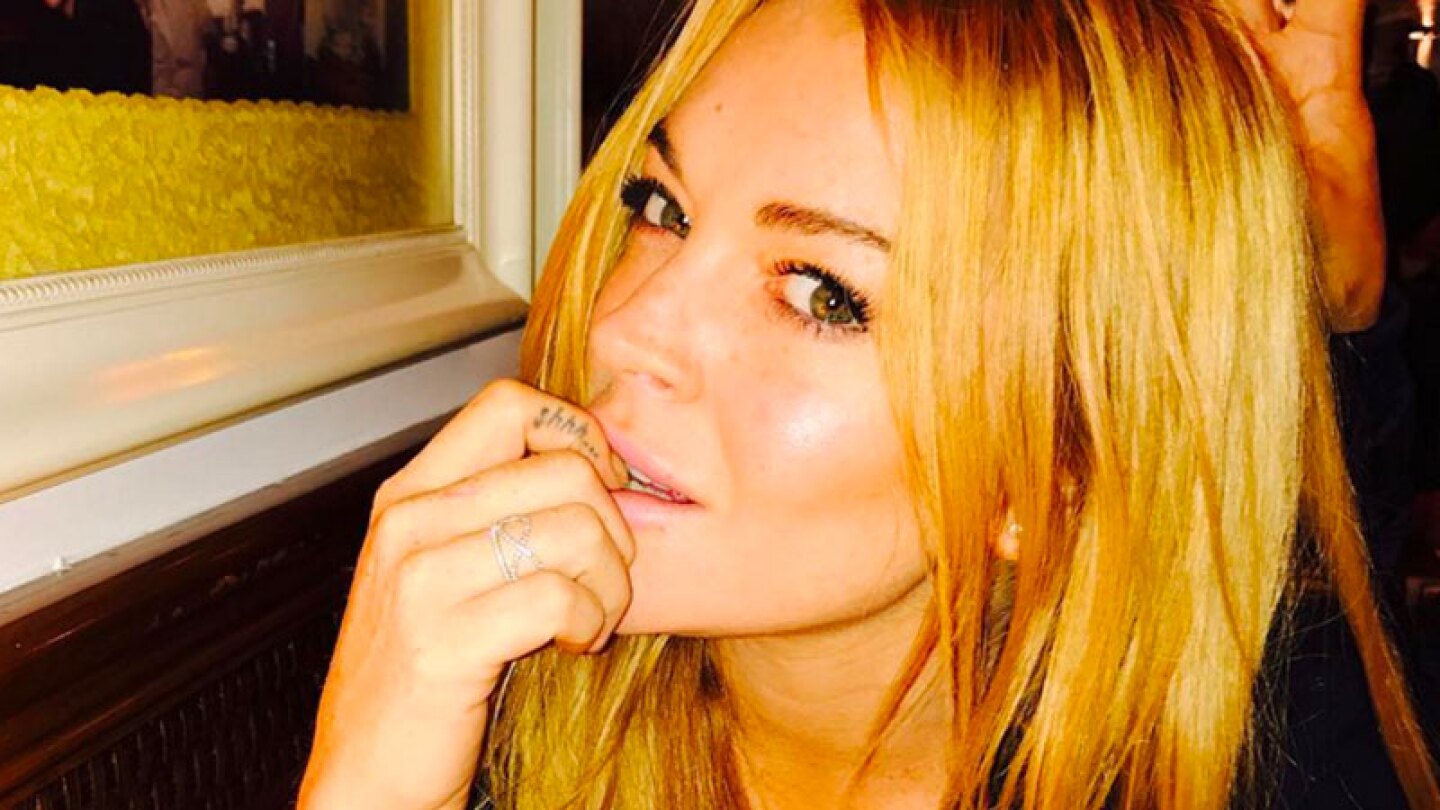 Inapropiado disfraz de Halloween de Lindsay Lohan.