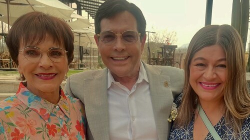 Pati Chapoy, Pepillo Origel y Martha Figueroa